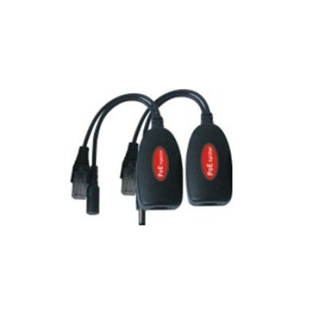 1ch POE injector + splitter DL-48 (for IP cameras)