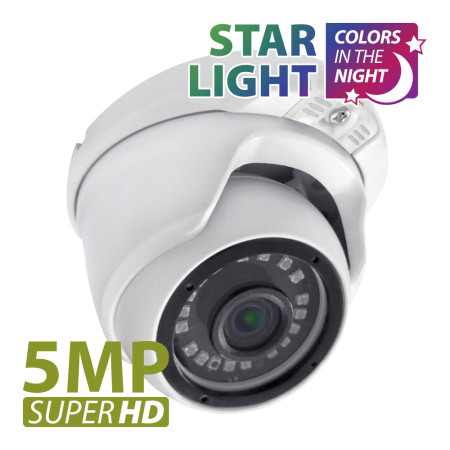 5.0MP AHD camera CDM-233H-IR SuperHD Starlight Metal