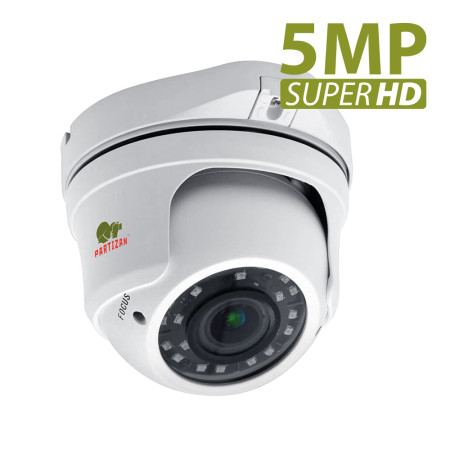 5.0MP AHD Varifocal camera <br>CDM-VF37H-IR SuperHD 5.0