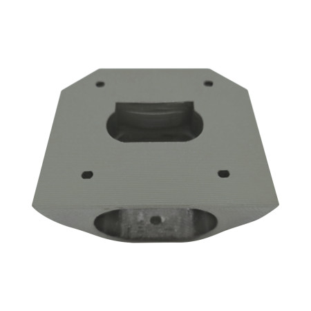 Back box pole adapter for STD-2MP WM (Silver)