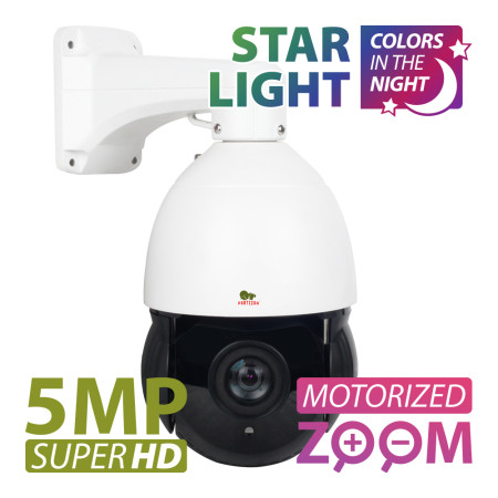 5.0MP IP Varifocal camera IPS-220X-IR AI Starlight