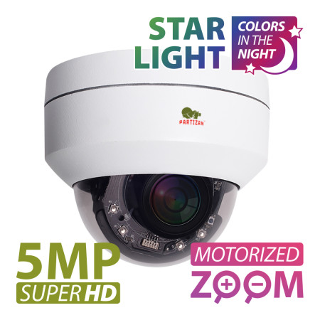 5.0MP IP Varifocal camera IPD-VF5MP-IR PTZ Starlight