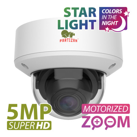 5.0MP IP Varifocal camera IPD-VF5MP-IR AF Starlight SH 1.0