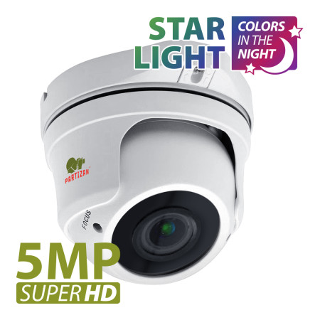 5.0MP AHD camera CDM-233H-IR SuperHD Starlight 1.0 Metal