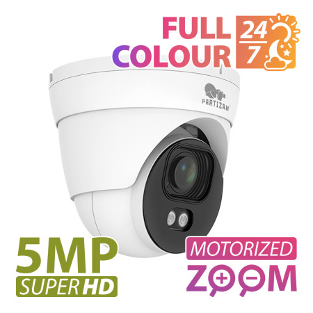 5.0MP IP Varifocal camera IPD-VF5MP-IR AF Full Colour SH