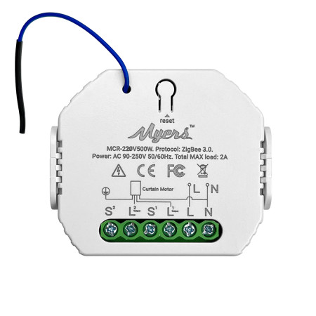 Smart Curtain Module  <br>MCR-220V/500W ZB+RF