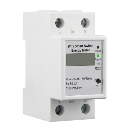 Smart Power Meter <br>MPM-220V60A-1-WF DIN