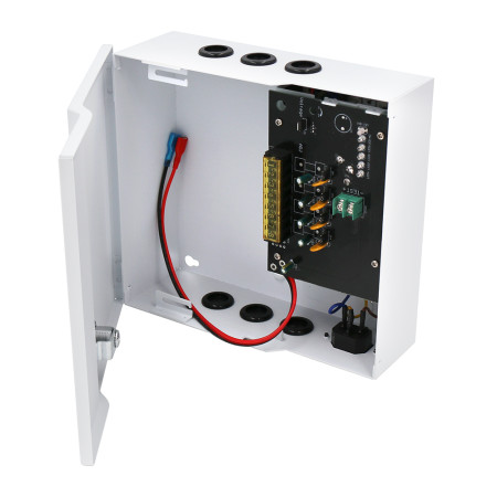 4-channel Uninterrupted Power Supply PPSU-12V-5A-7A/h Box 12V/5A