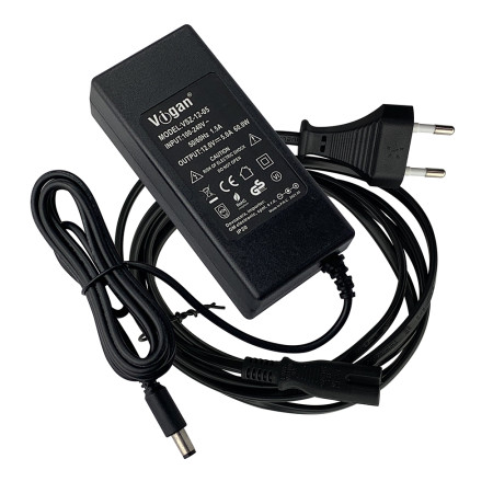 Power supply Vigan 12V/5A/3.5m for CCTV cameras