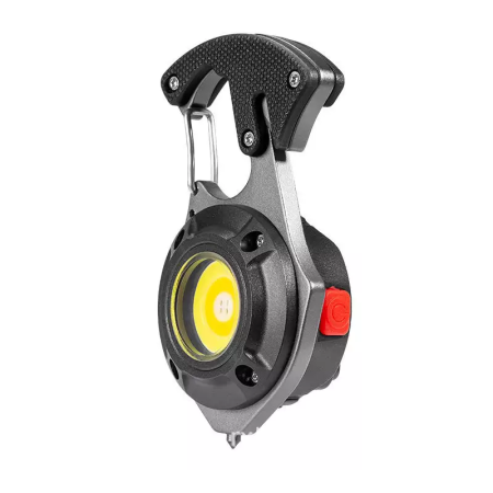 Tactical flashlight with carabiner TGL-323