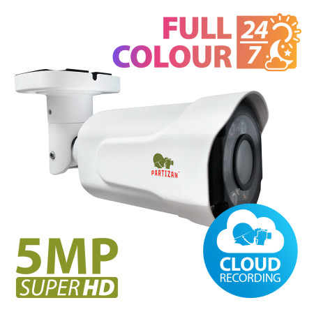 5.0MP IP Varifocal camera IPO-VF5MP Full Colour 1.0 Cloud