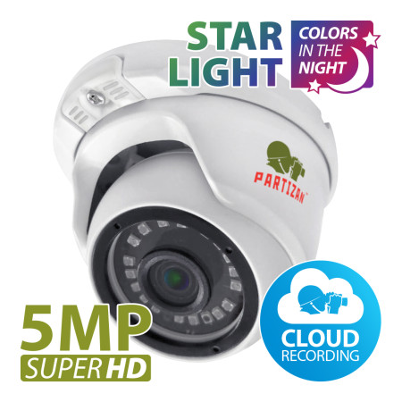 5.0MP IP camera IPD-5SP-IR SDM Starlight 3.0 Cloud