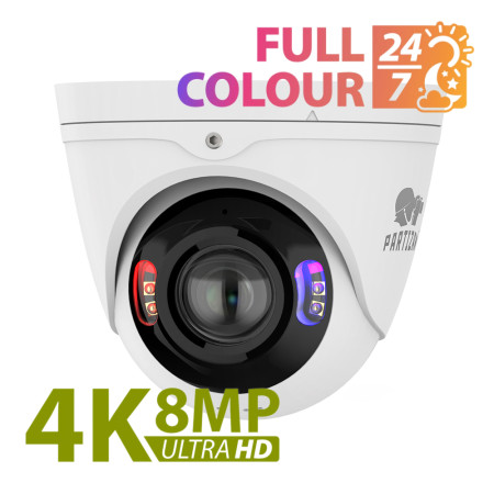 8.0MP (4K) IP camera IPD-5SP-IR 4K 180 SH