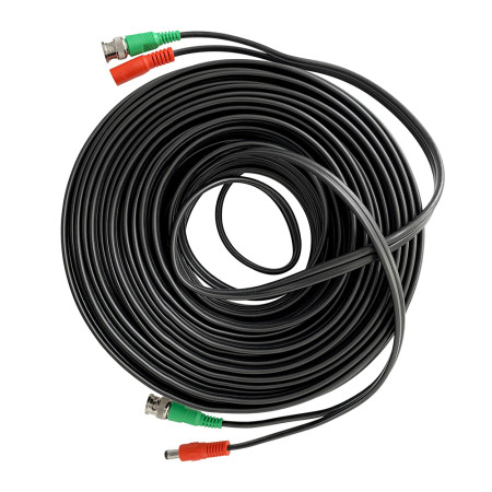 Cable 40m coax+power with connectors Super HD