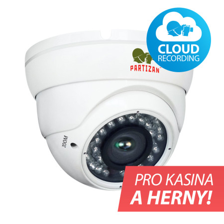 2.0MP Kasino set IP-101 1xCAM + Cloudovy záznam