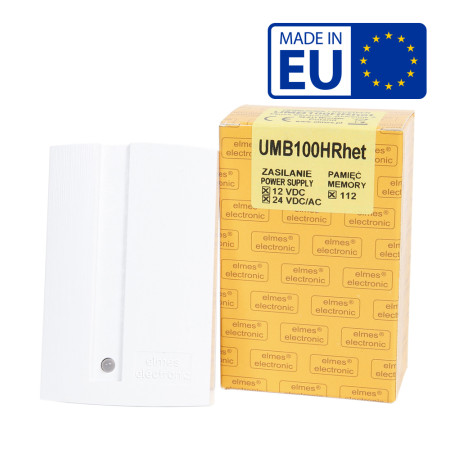 One channel superheterodyne wireless receiver UMB100HR-HET 12/24/112