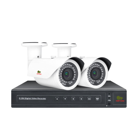 2.0MP Outdoor set PRO AHD-123 2xCAM + 1xDVR