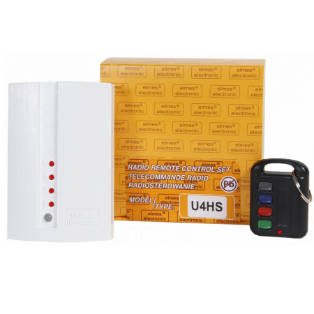 4 channel superheterodyne wireless receiver U4HS
